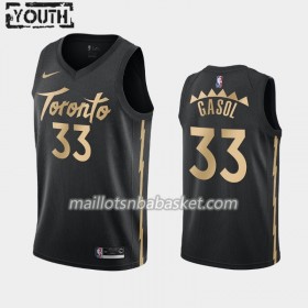 Maillot Enfant Toronto Raptors Marc Gasol 33 2019-20 Nike City Edition Swingman
